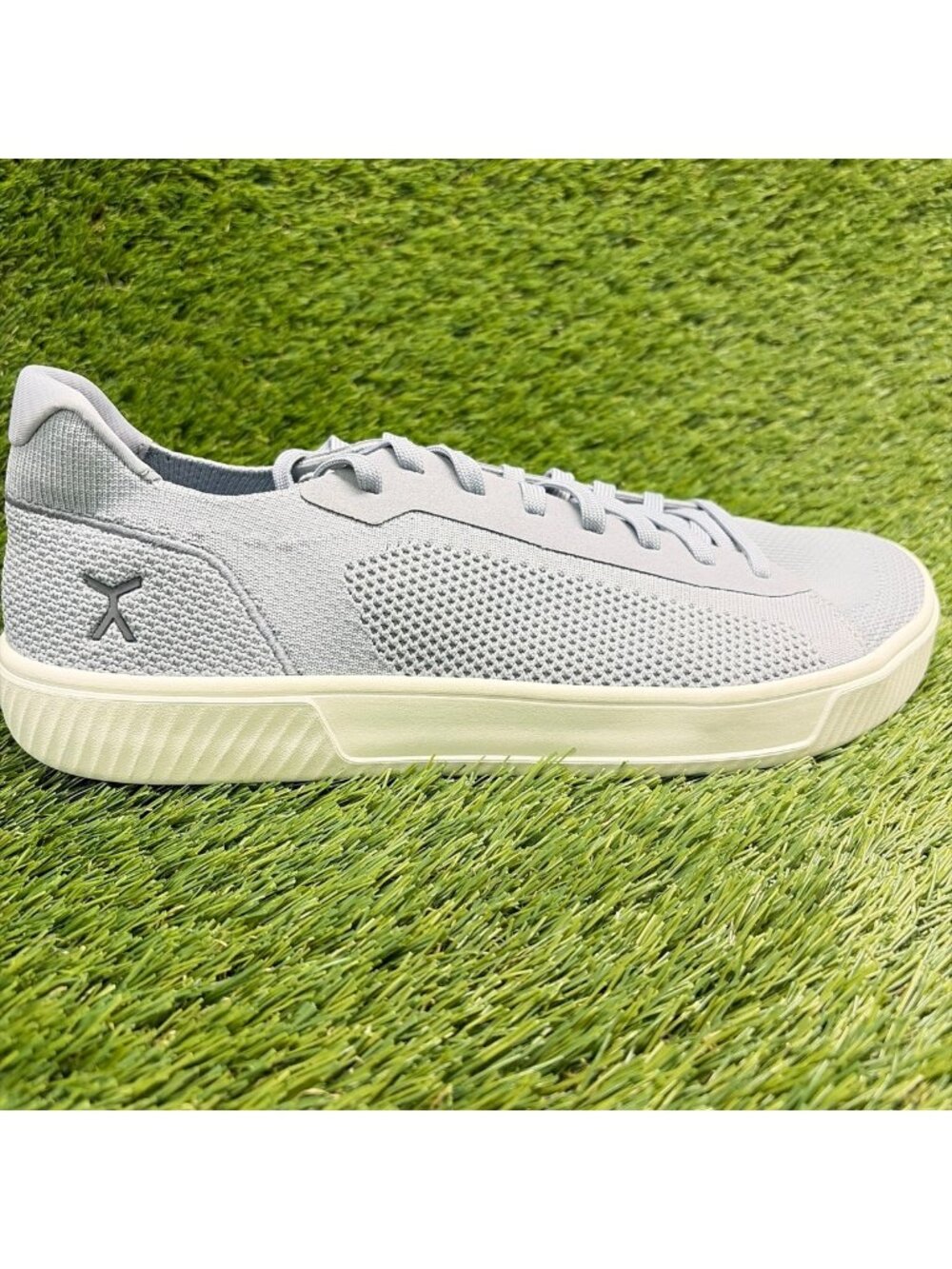 Flux Footwear Adapt Trainer Gray Mens Size 12.5 Athletic Knit Shoes Sneakers